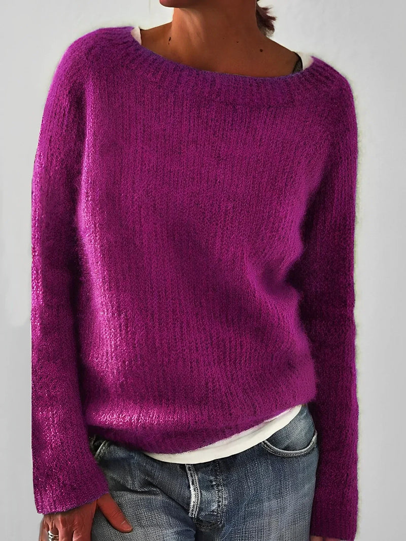 Alyssa - Bequemer und warmer Strickpullover