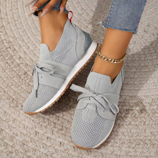 Kendra - Atmungsaktive Mesh-Sneakers mit Schnürung für Damen