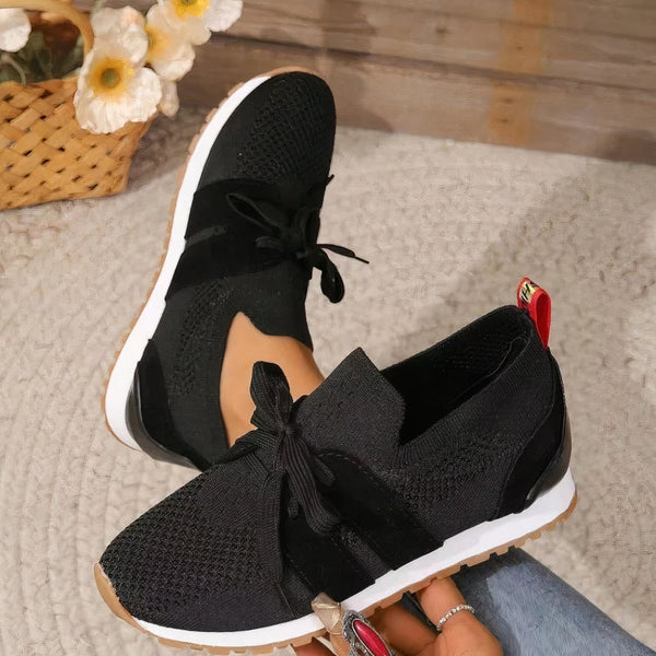 Kendra - Atmungsaktive Mesh-Sneakers mit Schnürung für Damen