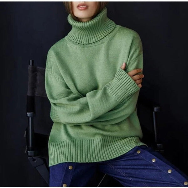 Anneliese - Lässiger Rollkragenpullover