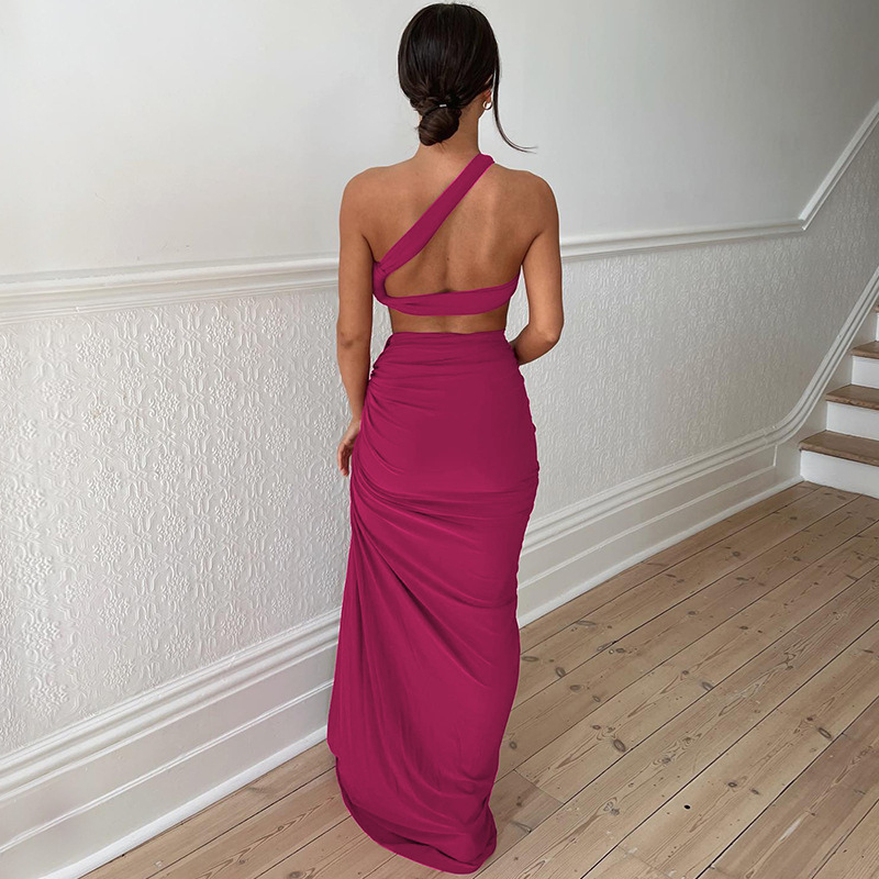 Luna - Rückenfreies One-Shoulder-Kleid