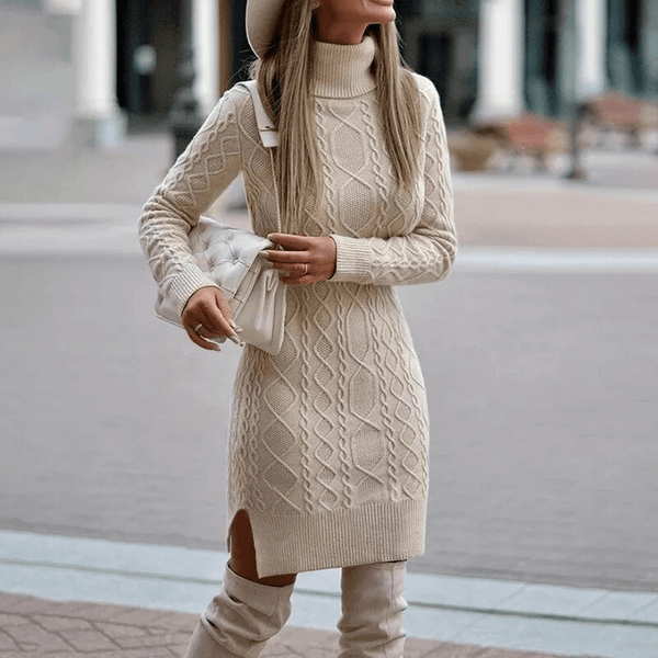 Jesse - Kleid mit Rollkragenpullover