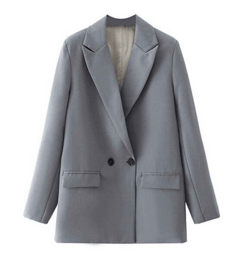 Annamaria - Zweireihiger Blazer mit Kerbe