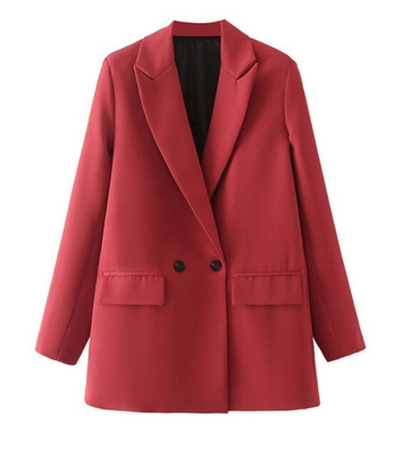 Annamaria - Zweireihiger Blazer mit Kerbe