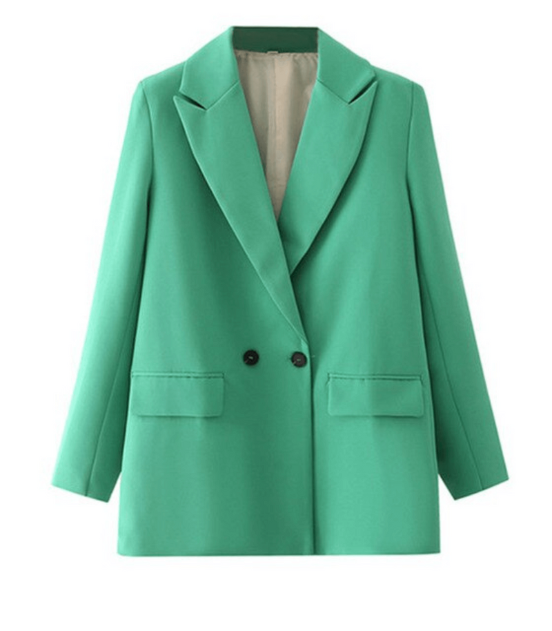 Annamaria - Zweireihiger Blazer mit Kerbe