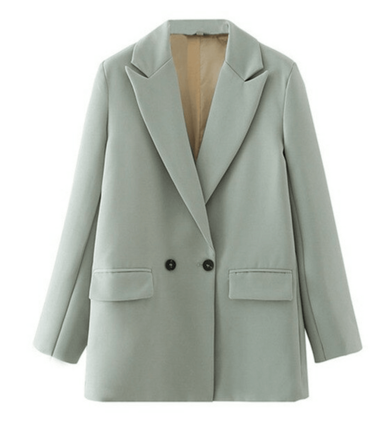 Annamaria - Zweireihiger Blazer mit Kerbe