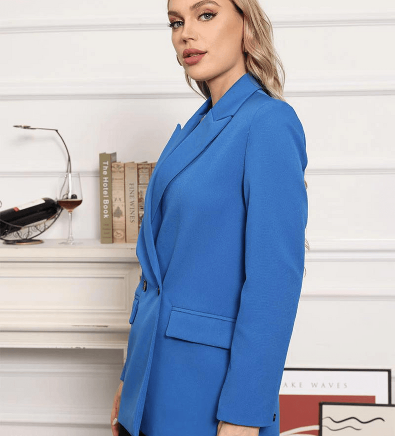 Annamaria - Zweireihiger Blazer mit Kerbe